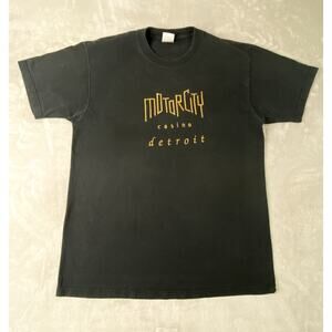 Lofteez | Mens | Vintage Motor City Casino embroidered Tee Shirt | L